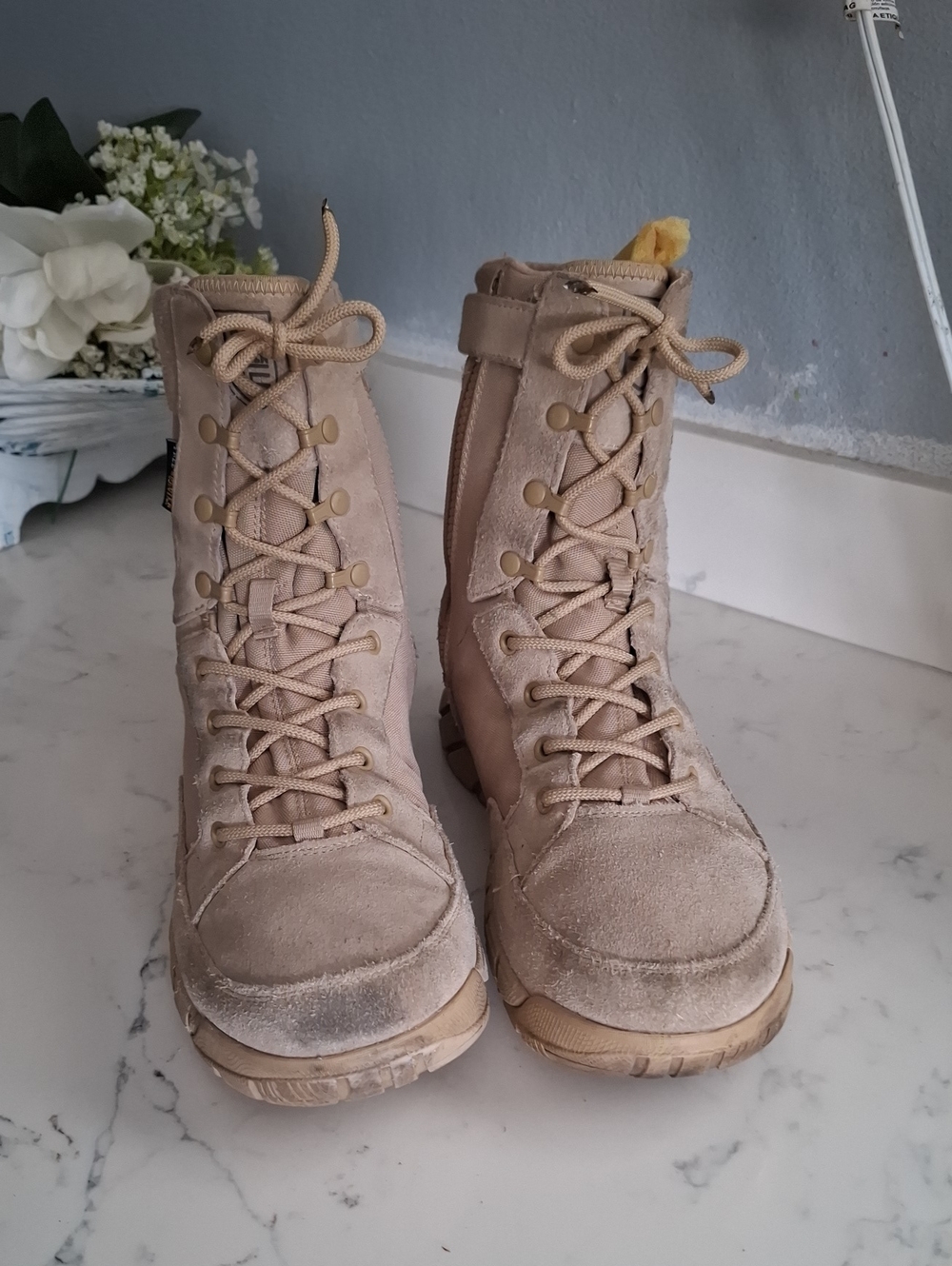 Free Soldier Suede Tactical Mens Boots